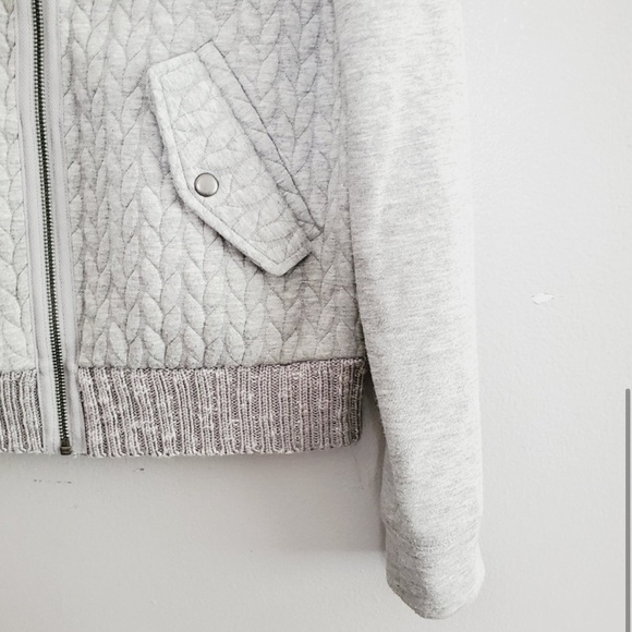Anthropologie by Saturday Sunday - Quilted Knit Jacket Women's Size Small - Picture 3 of 7